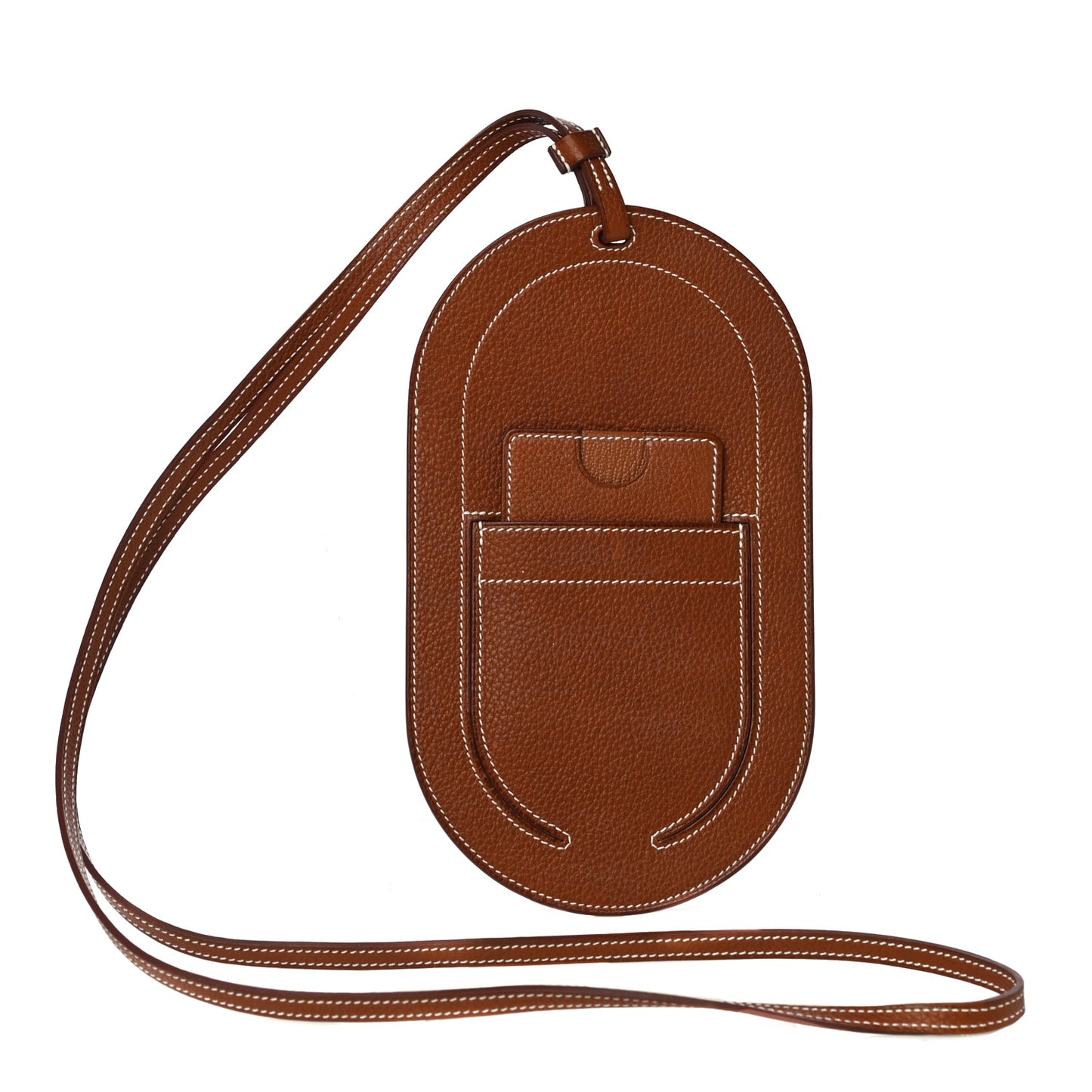 Barenia Faubourg In-The-Loop Phone To Go GM Case Fauve