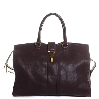 Saint Laurent Sheepskin Large Cabas ChYc Brown 1 of 9