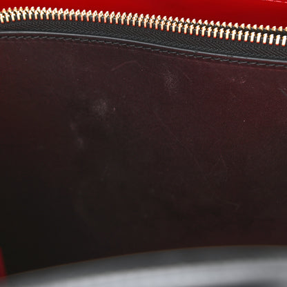 Mansur Gavriel Calfskin Mini Folded Bag Black Flamma 12 of 13