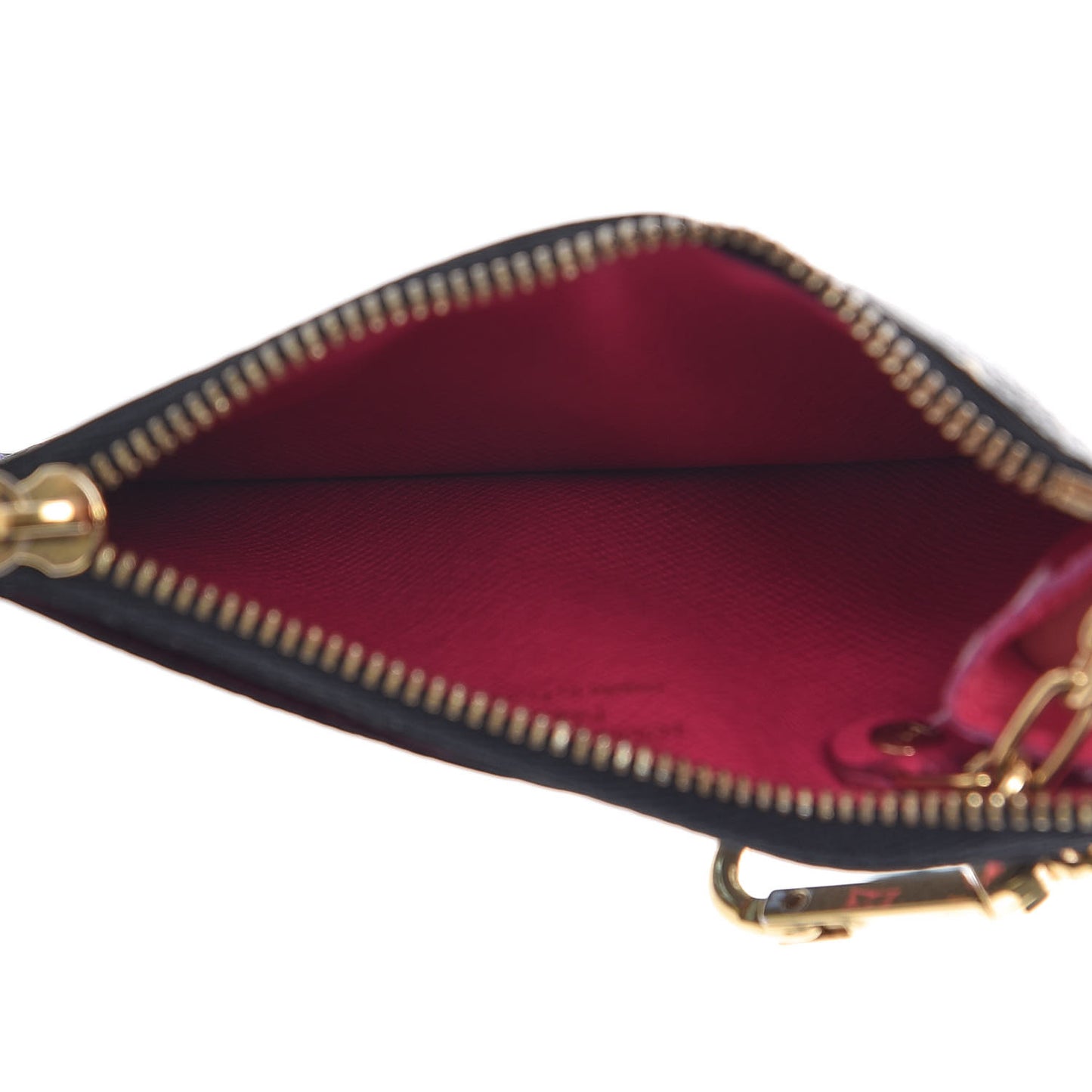 Monogram Multicolor Key Pouch Black Grenade