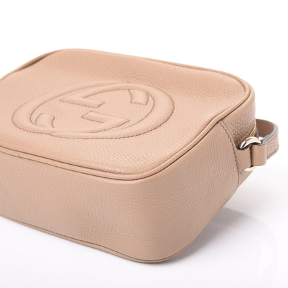 Gucci Pebbled Calfskin Small Soho Disco Bag Rose Beige 6 of 11
