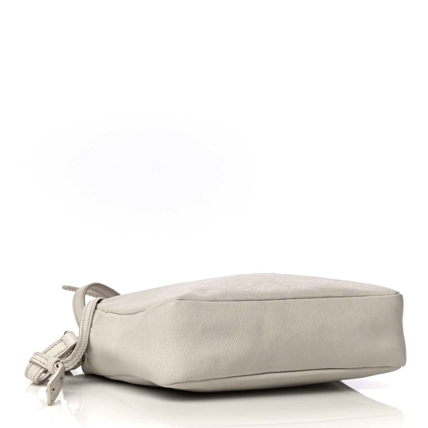 Saint Laurent Lambskin Monogram Small Lou Camera Bag White 4 of 14
