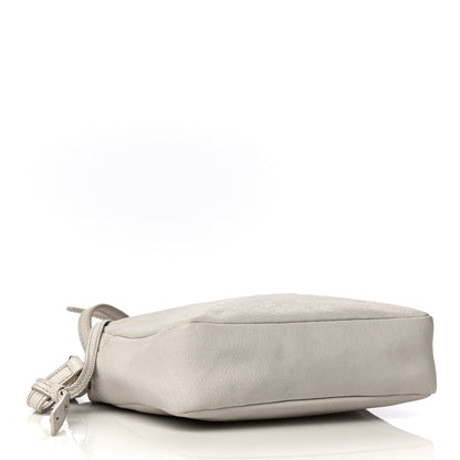 Saint Laurent Lambskin Monogram Small Lou Camera Bag White 4 of 14