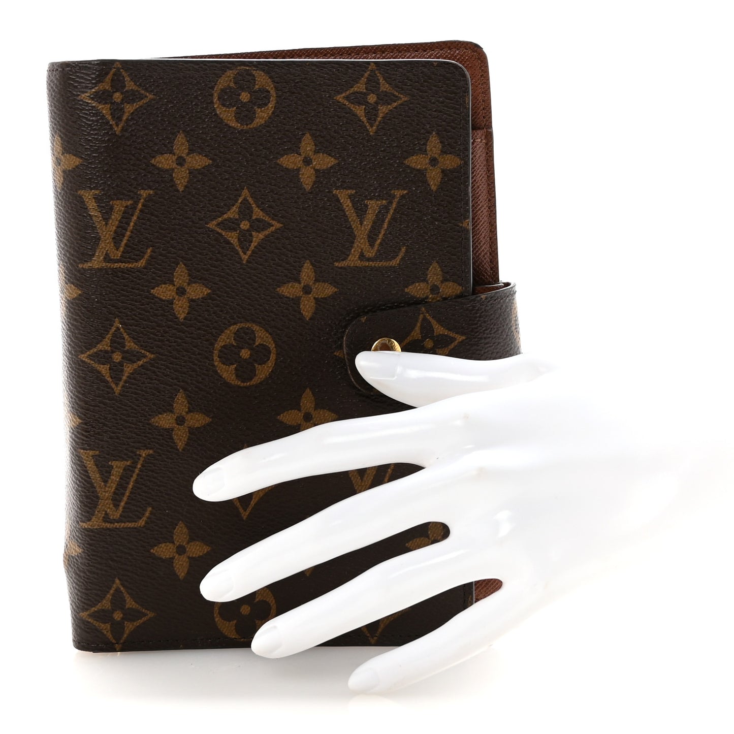 Monogram Medium Ring Agenda Cover