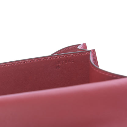 Hermes Tadelakt Constance 18 Rouge Vif 7 of 11