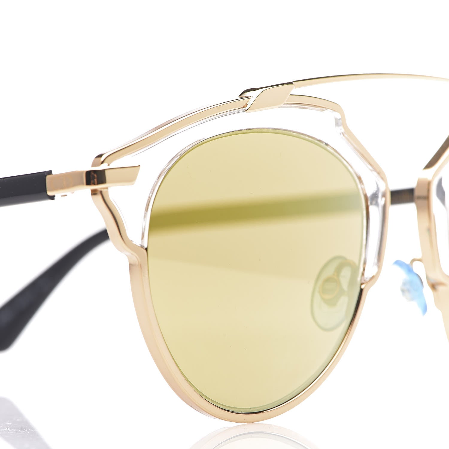 Christian Dior Mirrored So Real Sunglasses Gold 9 of 10