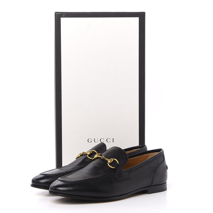 Gucci Calfskin Womens Jordaan Loafers 35 Black 10 of 10