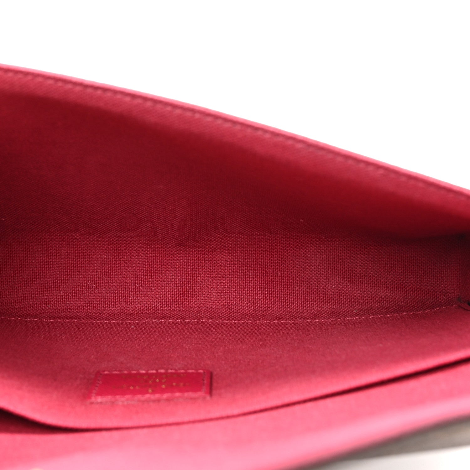 Louis Vuitton Monogram Pochette Felicie Chain Wallet Fuchsia 6 of 16