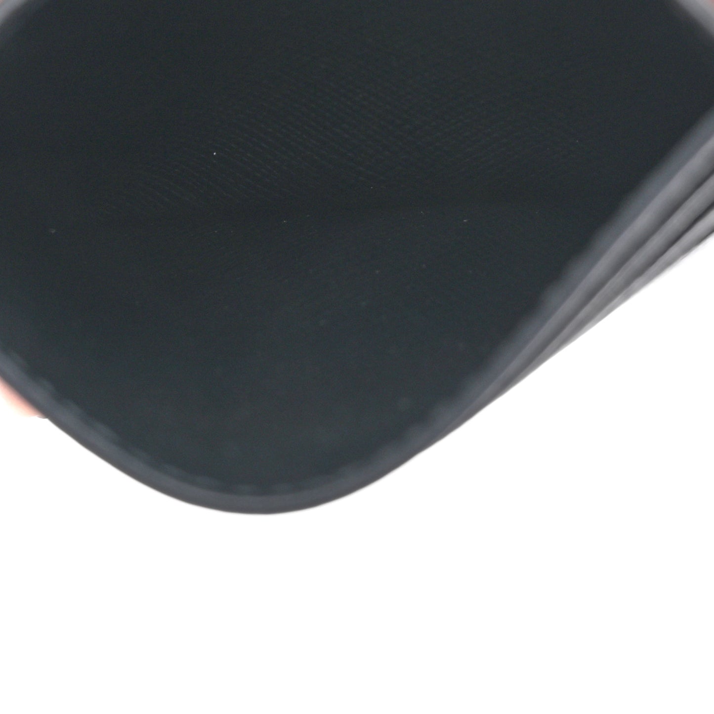 Saffiano Triangle Card Case Black