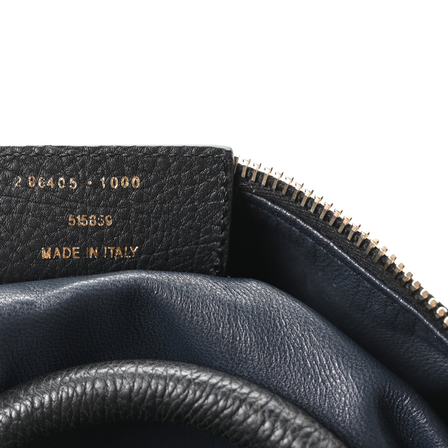 Grained Calfskin Tube Boston Bag Black