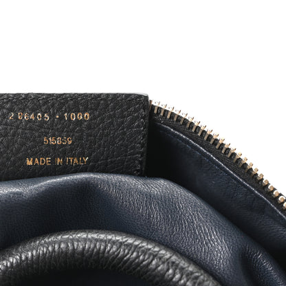 Balenciaga Grained Calfskin Tube Boston Bag Black 8 of 11