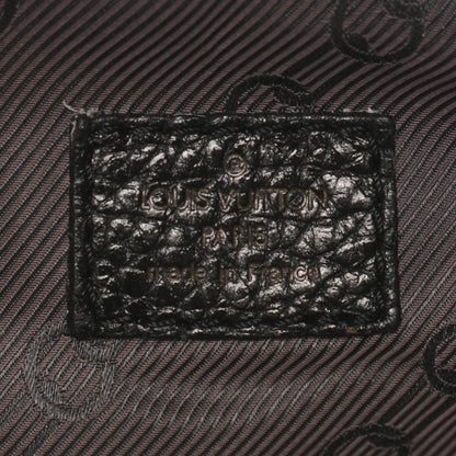 Louis Vuitton Tobago Leather Keepall 50 Black 6 of 9