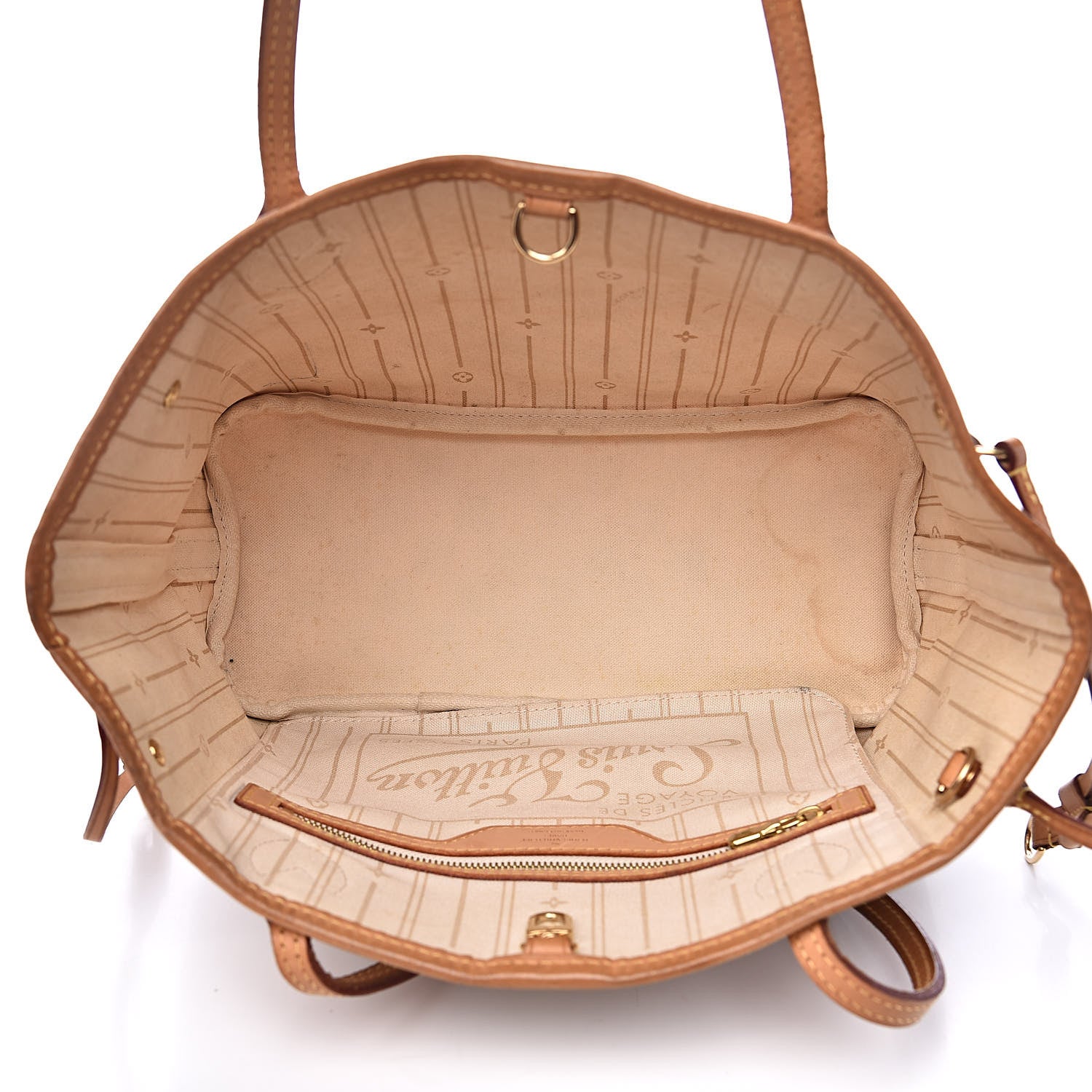 Louis Vuitton Damier Azur Neverfull PM 5 of 17