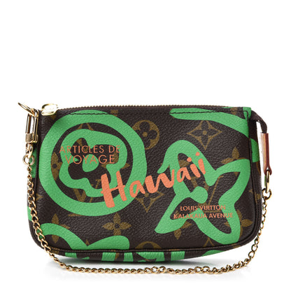 Louis Vuitton Monogram Tahitienne Hawaii Mini Pochette Accessories 1 of 8