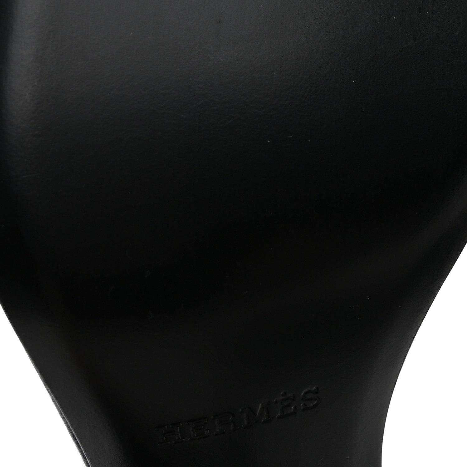 Hermes Calfskin Joy 70 Sandals 39 Black 10 of 11