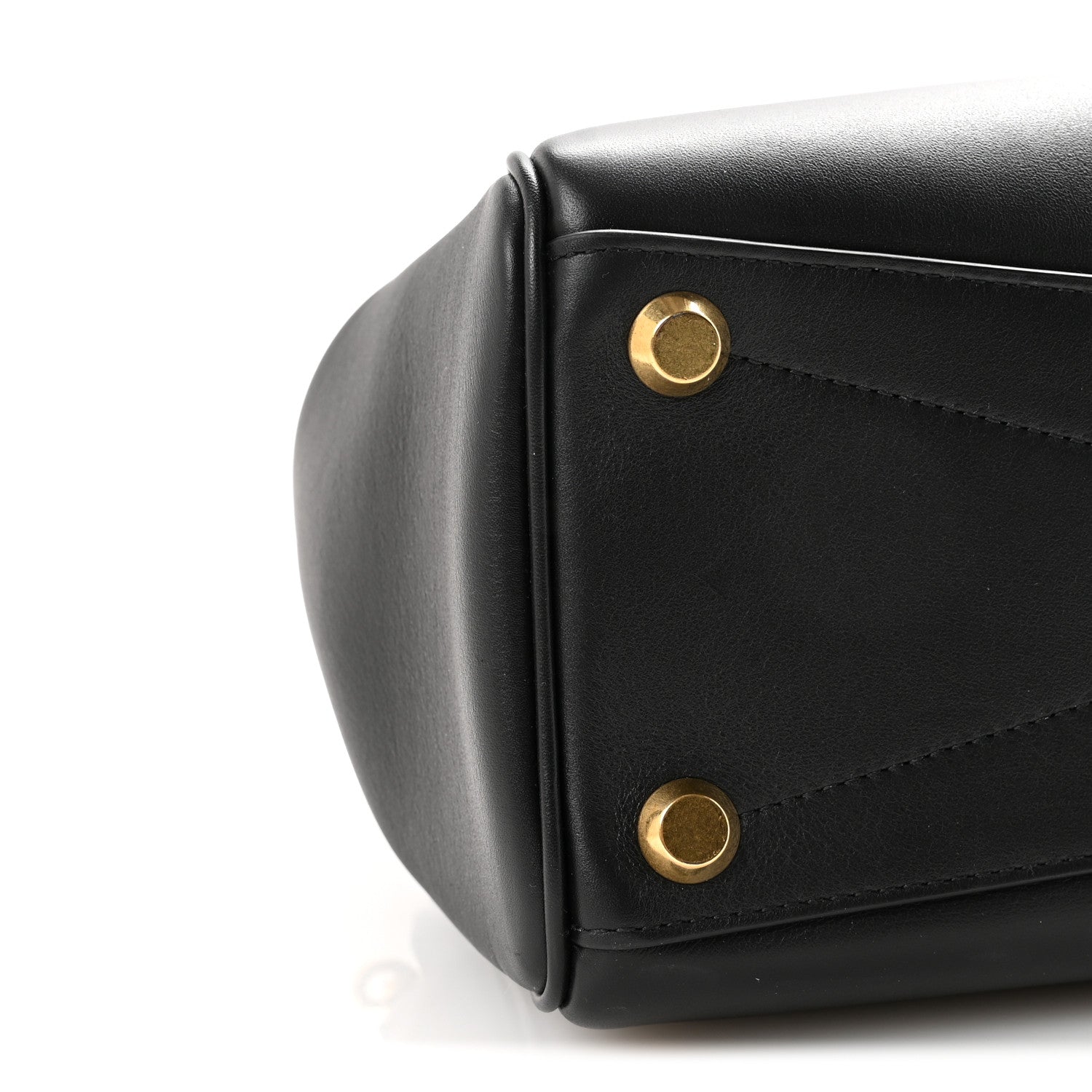Balenciaga Smooth Calfskin Small Bel Air Carry All Bag Black 8 of 9