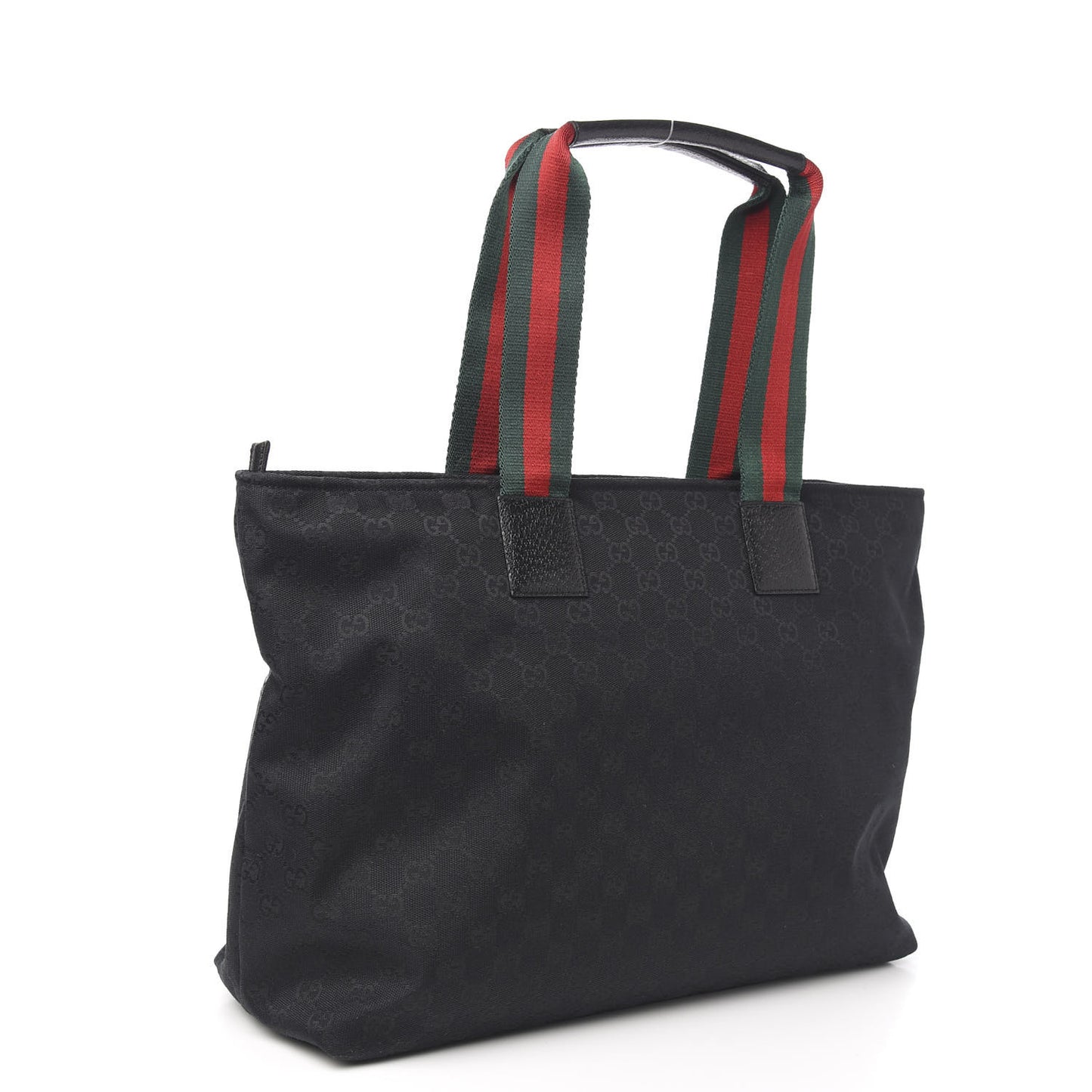 Monogram Web Large Diaper Tote Black