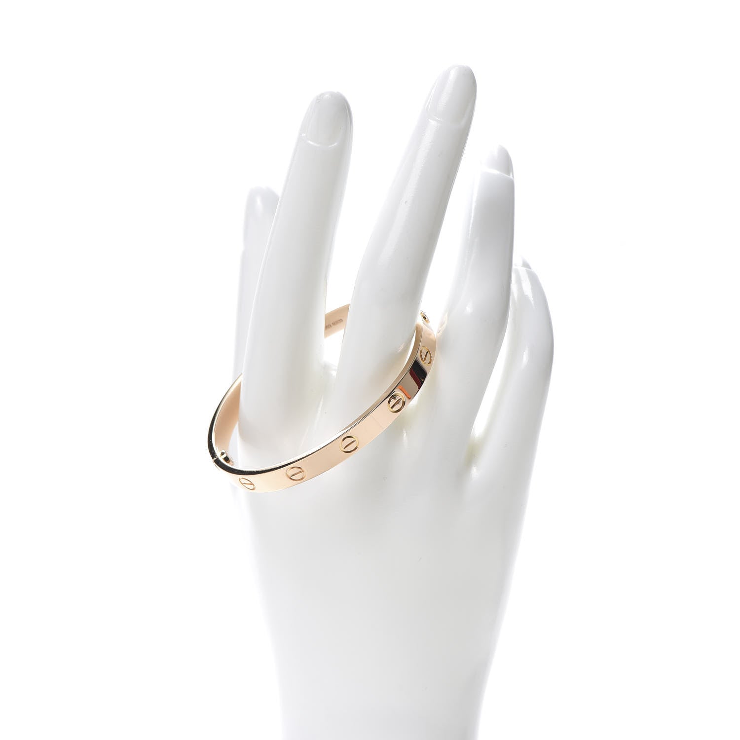 Cartier 18K Pink Gold LOVE Bracelet 16 2 of 7