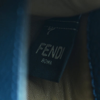 Fendi Cuoio Romano Selleria Baguette Dark Blue 7 of 9