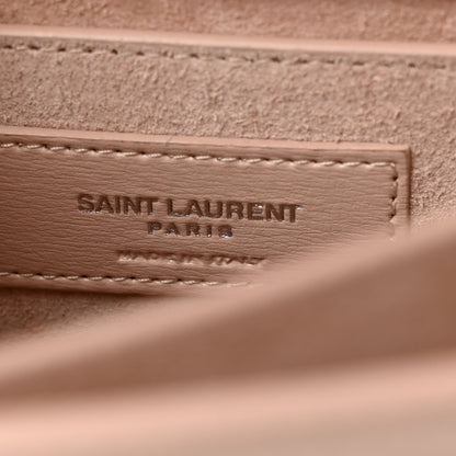 Saint Laurent Calfskin Medium Monogram Sunset Marble Pink 7 of 12