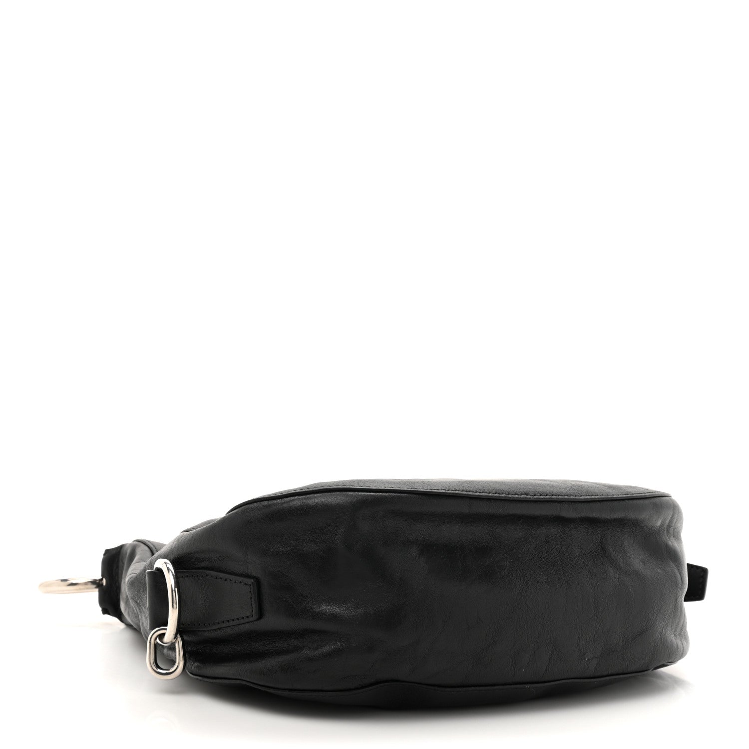 Burberry Calfskin Small Knight Bag Black 4 of 10