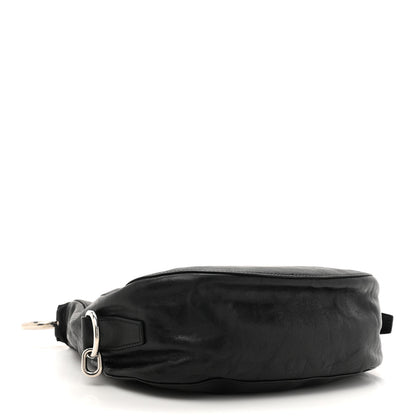 Burberry Calfskin Small Knight Bag Black 4 of 10