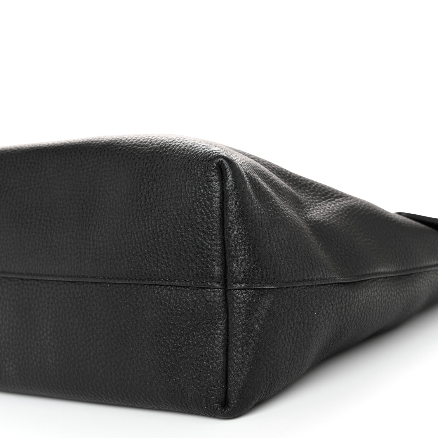 Prada Vitello Daino Shopping Tote Black 10 of 10