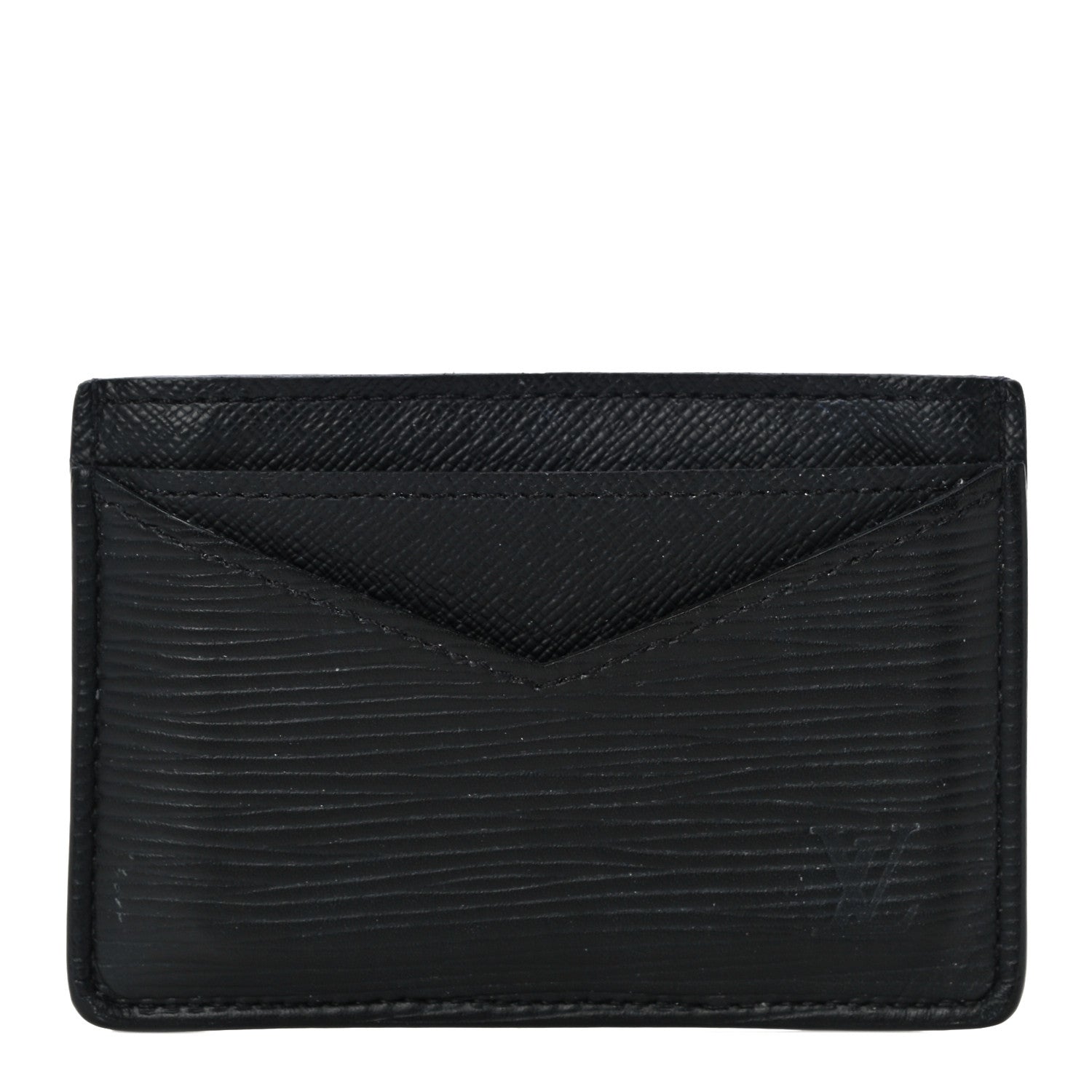 Louis Vuitton Epi Neo Porte-Cartes Card Holder Black 1 of 13