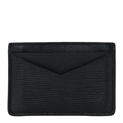 Louis Vuitton Epi Neo Porte-Cartes Card Holder Black 1 of 13