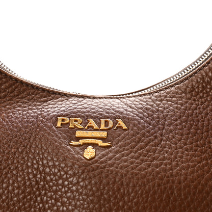 Prada Vitello Daino Hobo Brandy 7 of 9