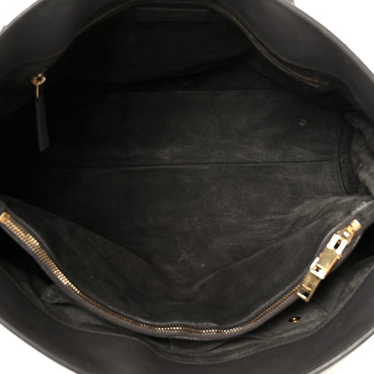 Saint Laurent Calfskin Large Sac de Jour Carryall Grey 5 of 13
