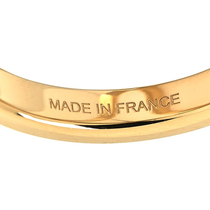 Hermes Permabrass Gold Plated Trio Scarf Ring 4 of 4