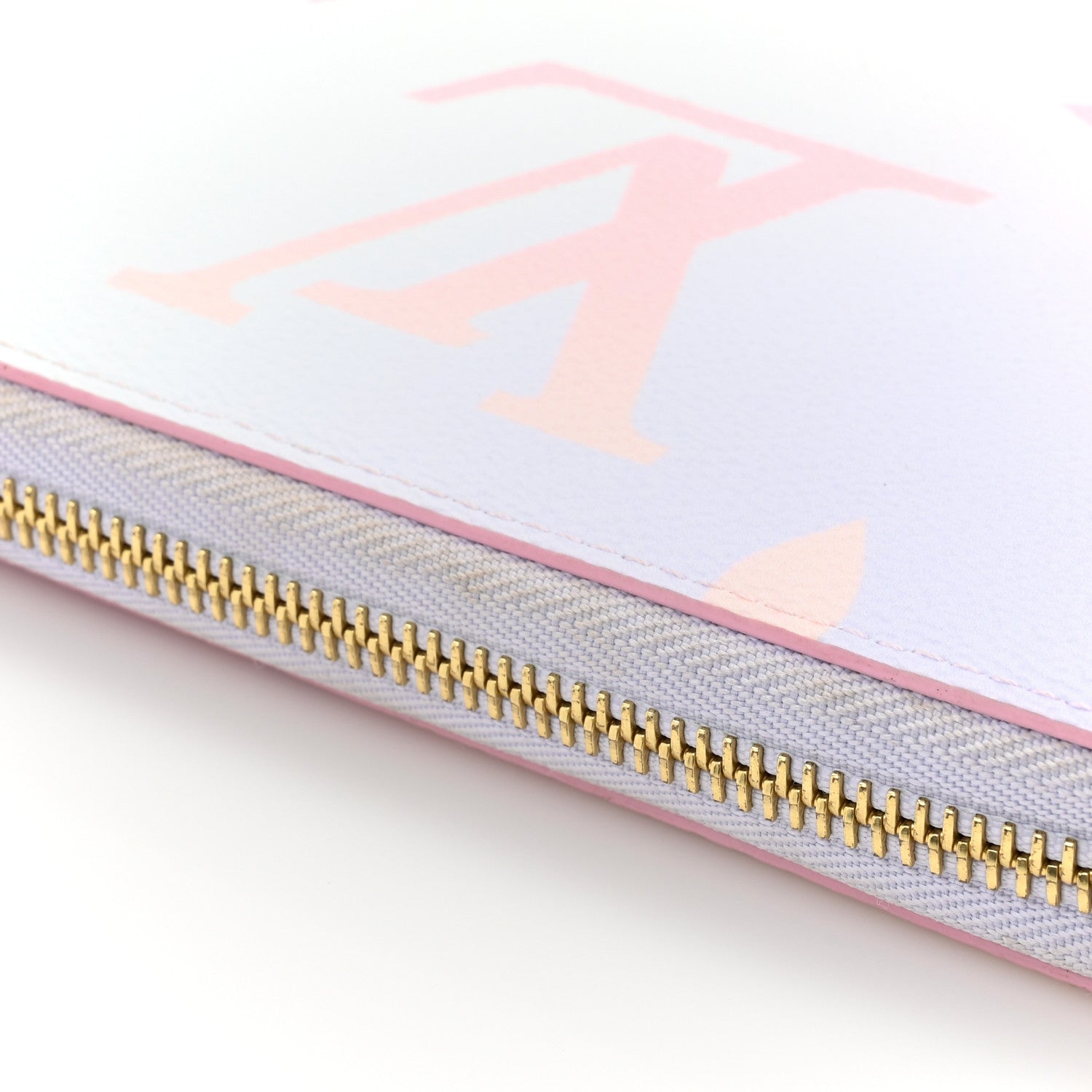Louis Vuitton Monogram Giant Spring In The City Zippy Wallet Sunrise Pastel 9 of 9