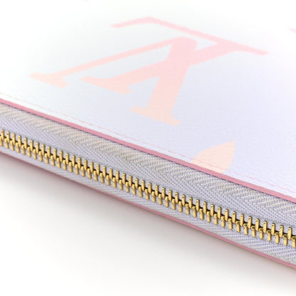 Louis Vuitton Monogram Giant Spring In The City Zippy Wallet Sunrise Pastel 9 of 9