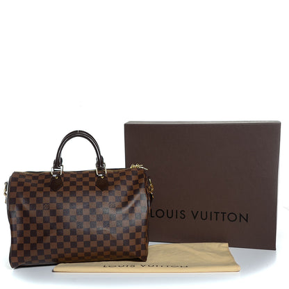Louis Vuitton Damier Ebene Speedy Bandouliere 35 5 of 9