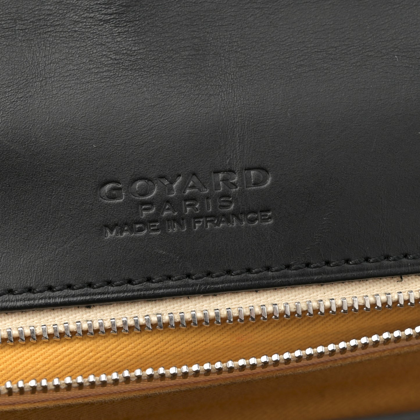 Goyardine Belvedere MM Messenger Bag Black