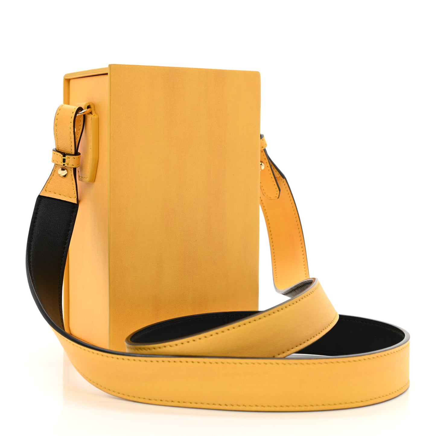 Vitello Fluffy Logo Vertical Box Yellow Box Black