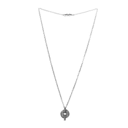 Cartier 18K White Gold Diamond Himalia Pendant Necklace 3 of 8