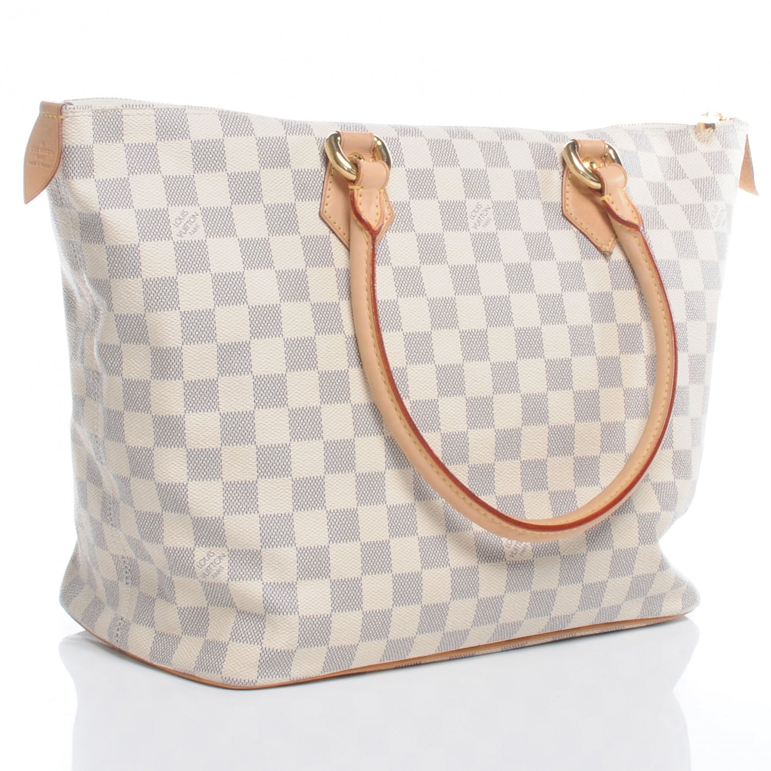 Louis Vuitton Damier Azur Saleya MM 3 of 7