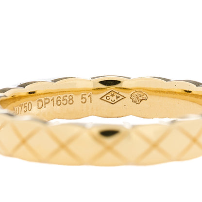 Chanel 18K Yellow Gold Mini Coco Crush Ring 51 5.75 4 of 5