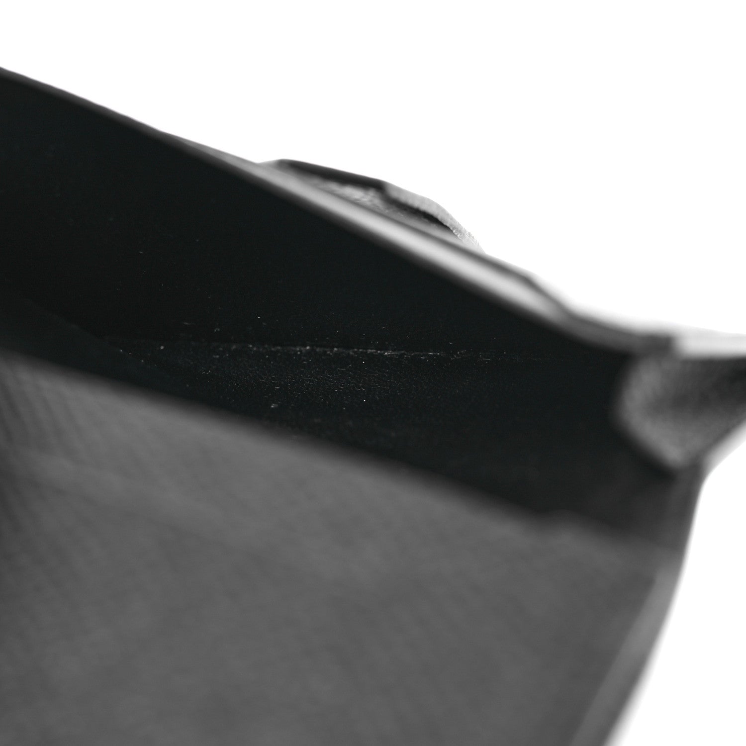 Hermes Epsom Monochrome Bearn Card Holder Wallet Black 7 of 11