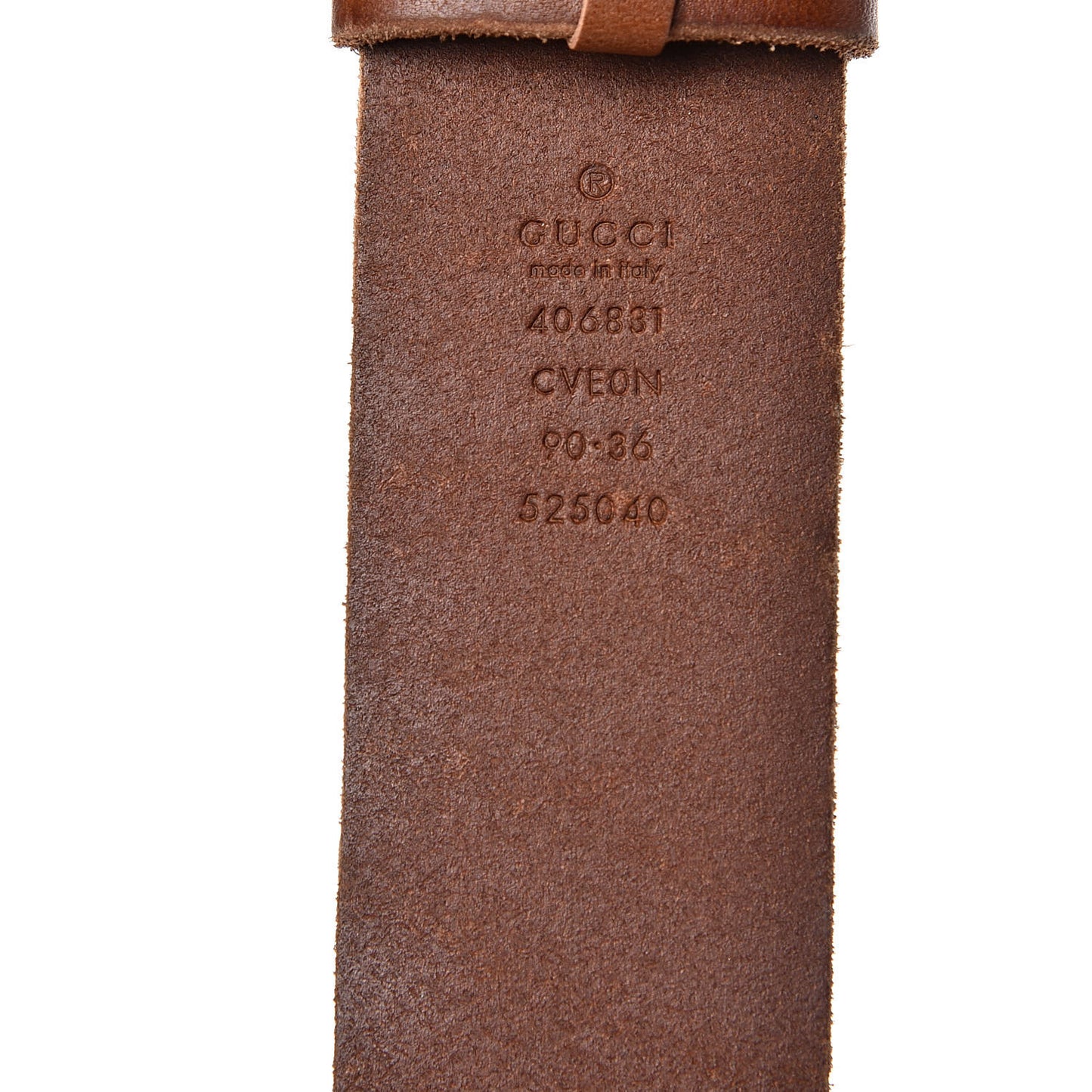 Cuoio Toscano Nickel Double Double G 40mm Belt 90 36 Cuir
