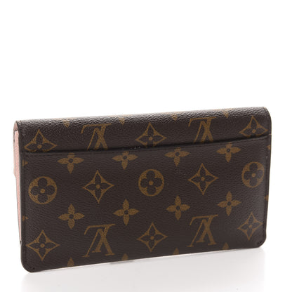 Louis Vuitton Monogram Jeanne Wallet Rose Ballerine 3 of 8