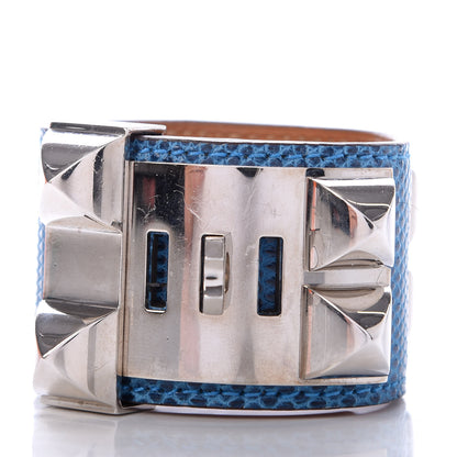 Hermes Lizard Collier de Chien CDC Bracelet Mykonos 3 of 6