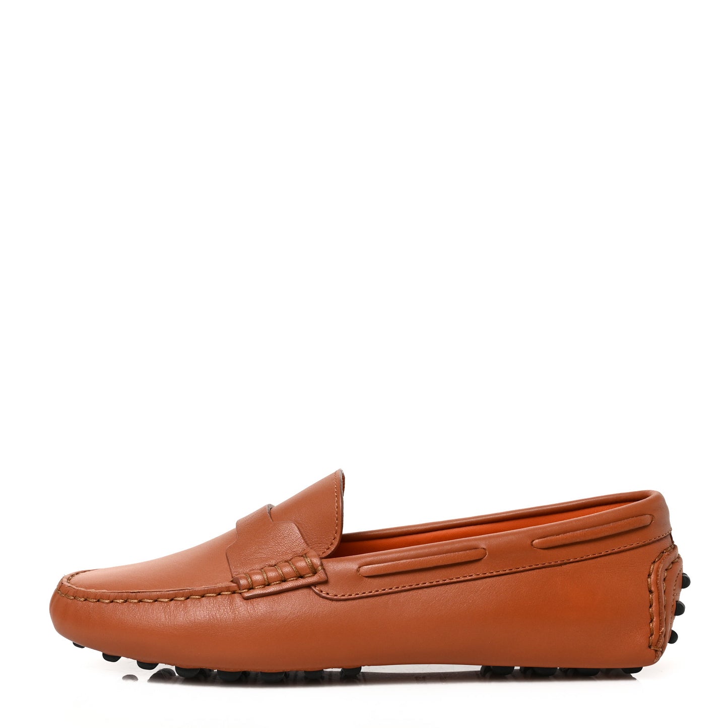 Supple Calfskin Mens Oscar Loafers 37 Naturel