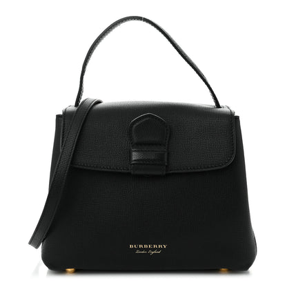 Burberry Derby Calfskin House Check Small Camberley Black 1 of 9