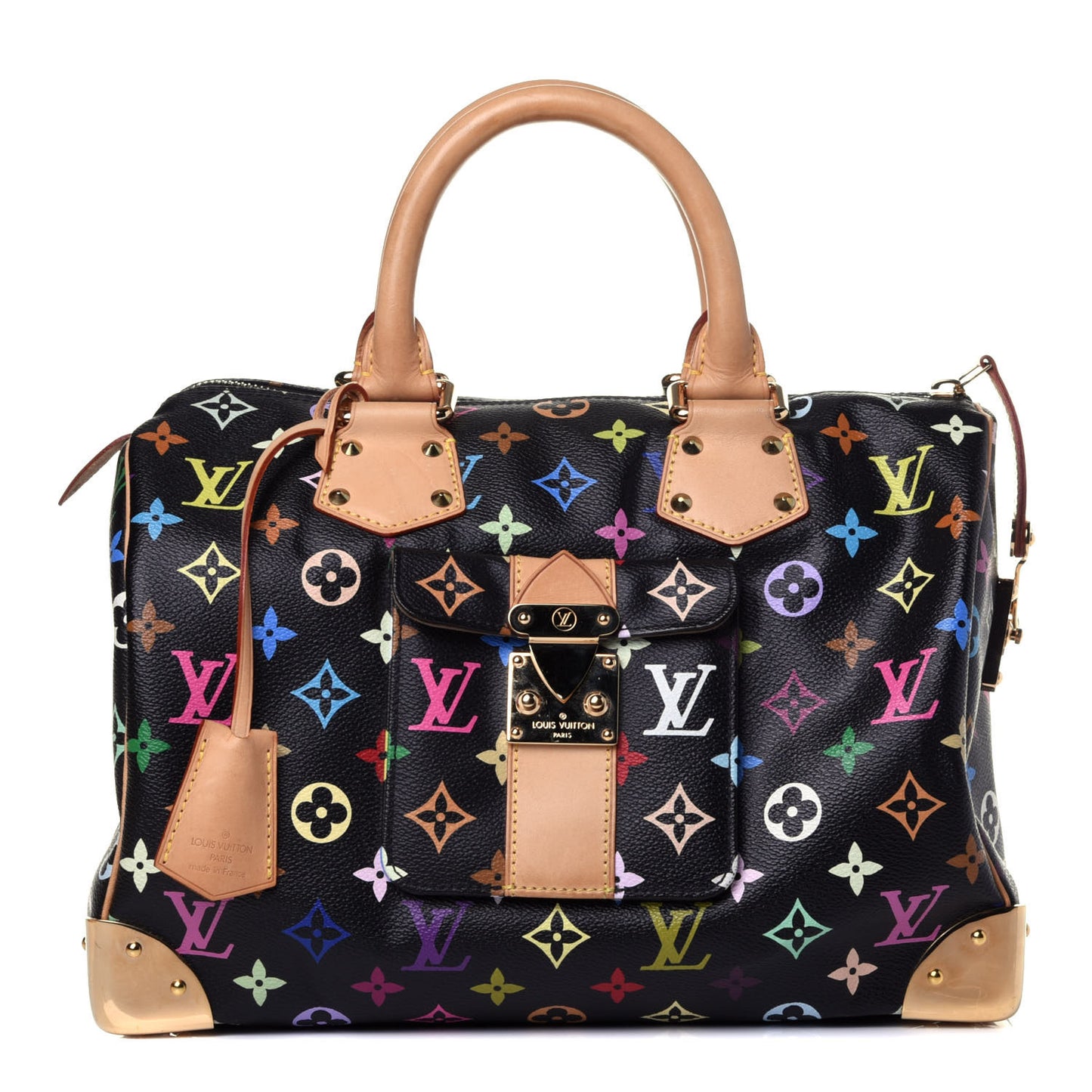 Monogram Multicolor Speedy 30 Black