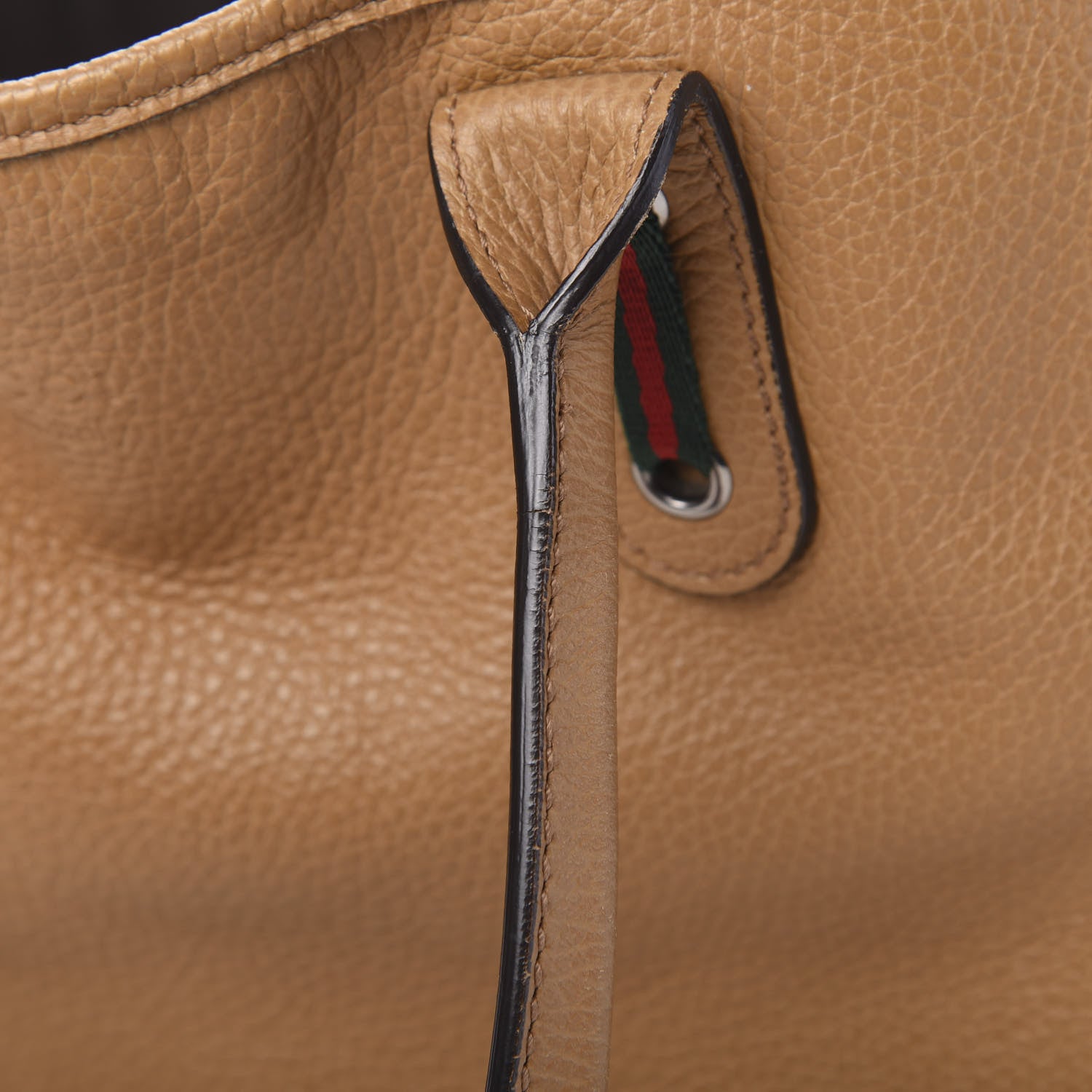 Gucci Calfskin Medium Princy Tote Brown 15 of 16