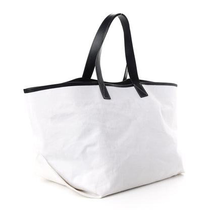 Celine Textile Medium Made In Tote Black White 3 of 9