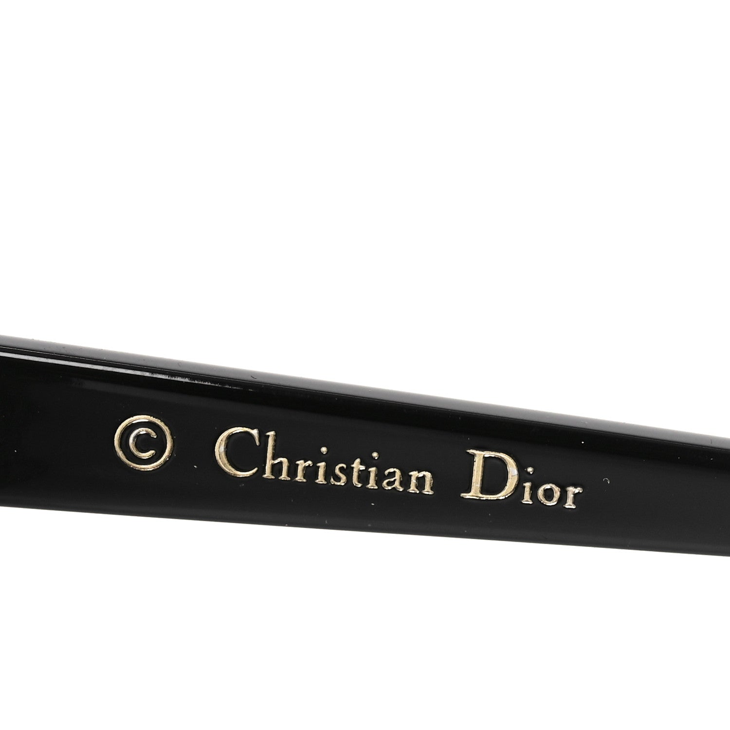 Christian Dior Square Gaia Sunglasses Black 5 of 8